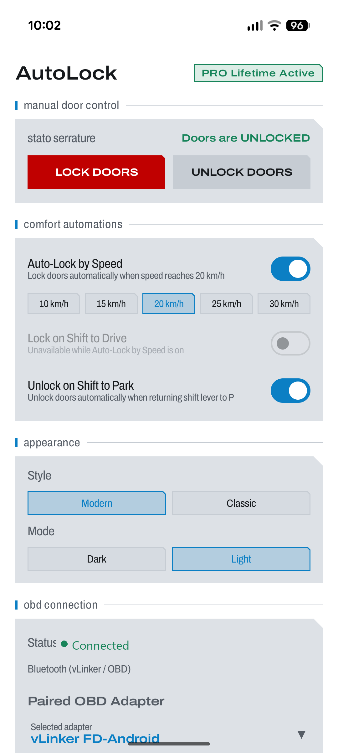 AutoLock — Helles Design